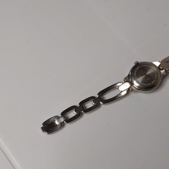 Silver Tone Metal And Blue Rumours Watch - Picture 14 of 14